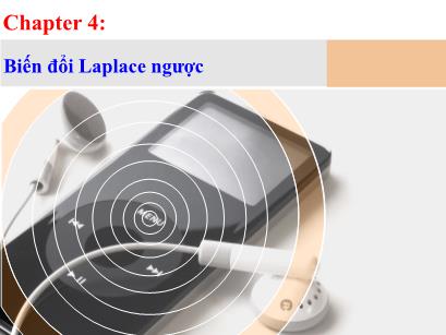 Bài giảng Toán kĩ thuật - Chương 4: Biến đổi Laplace ngược - Hoàng Minh Trí