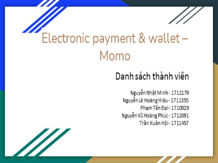 Electronic payment & wallet - Momo