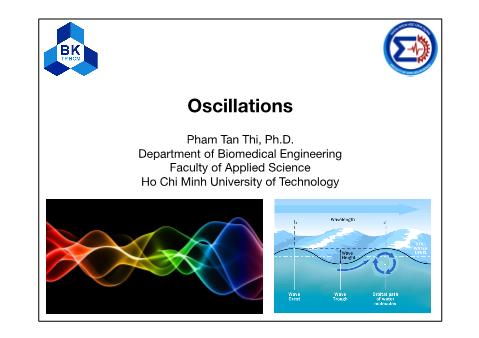 Physics 2 - Lecture 1: Oscillations - Pham Tan Thi