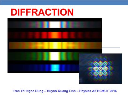 Physics 2 - Lecture 5: Diffraction - Huynh Quang Linh