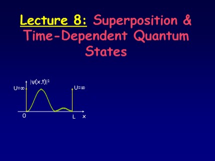 Physics A2 - Lecture 8: Superposition & Time-Dependent Quantum States - Huynh Quang Linh